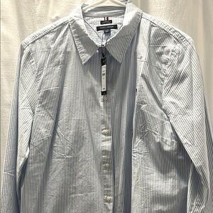 Tommy Hilfiger Woman’s Blue Striped Shirt